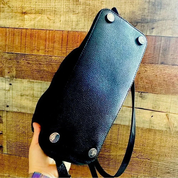 Micheal Kors Adele Large Pebbled Leather Backpack - Picture 8 of 11